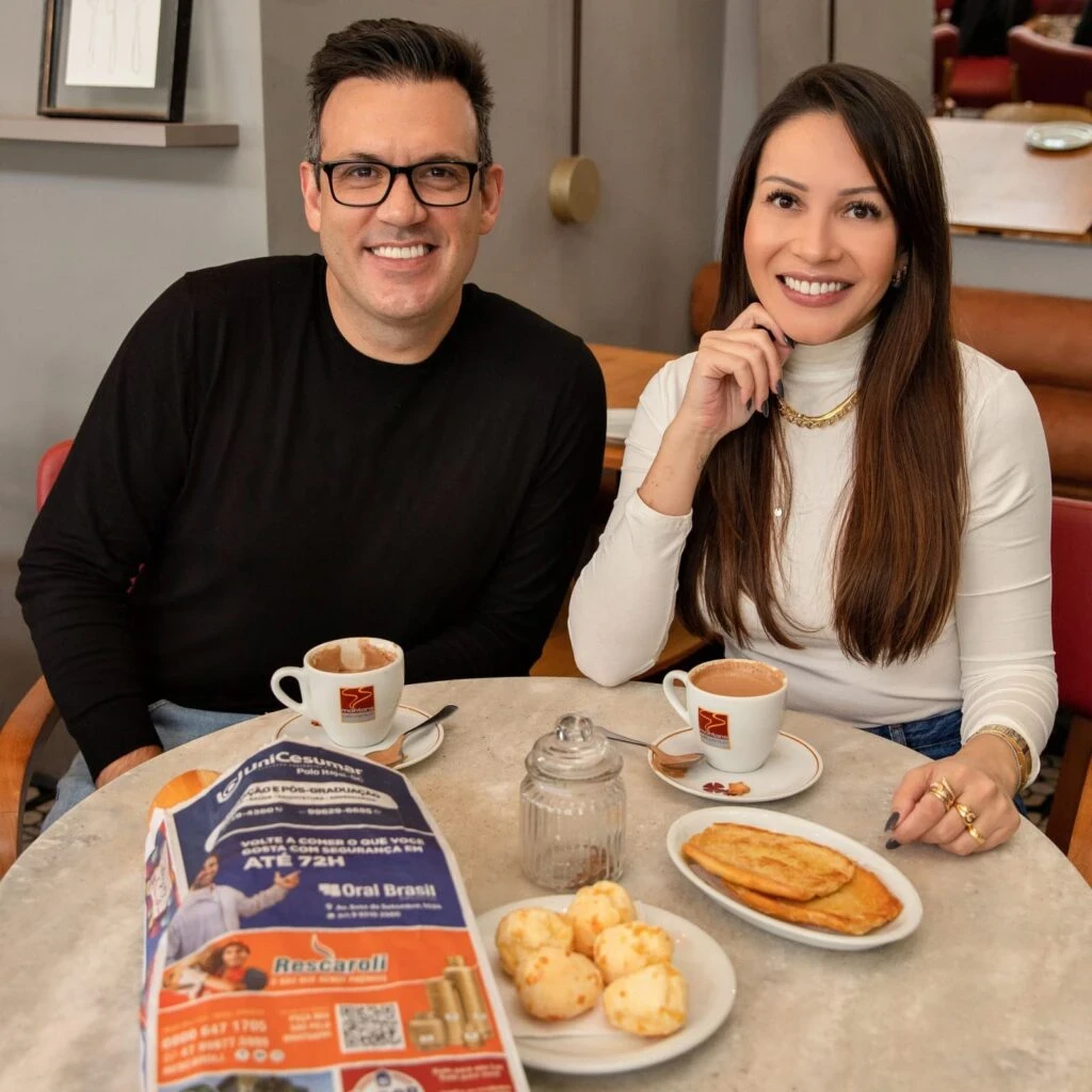 Casal de empresários da Achei no pão